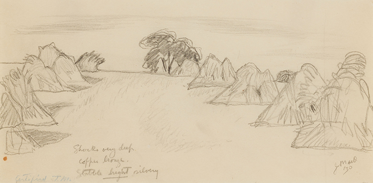 Harvest in the Field by James Edward Hervey (J.E.H.) MacDonald