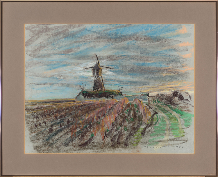 Windmill by Joseph Francis (Joe) Plaskett