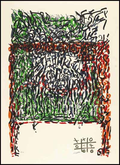 Affiche avant la lettre no. F20 Riopelle, Jean-Paul