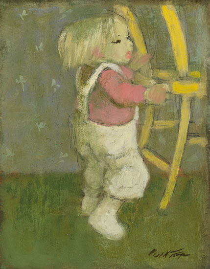 Small Child par William Arthur Winter