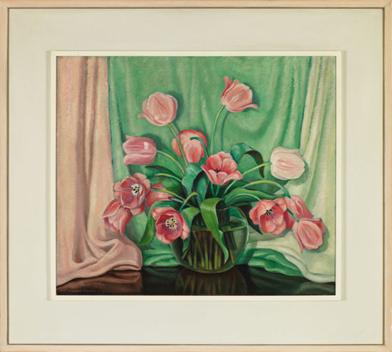 Tulips by Nan (Anna Getrude Lawson) Cheney