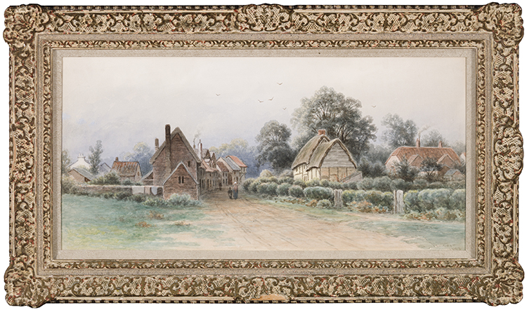 The Village of Shottery by Frederick Arthur Verner