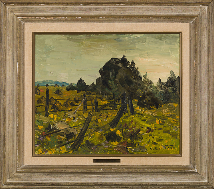 Trees and Field by William Goodridge Roberts