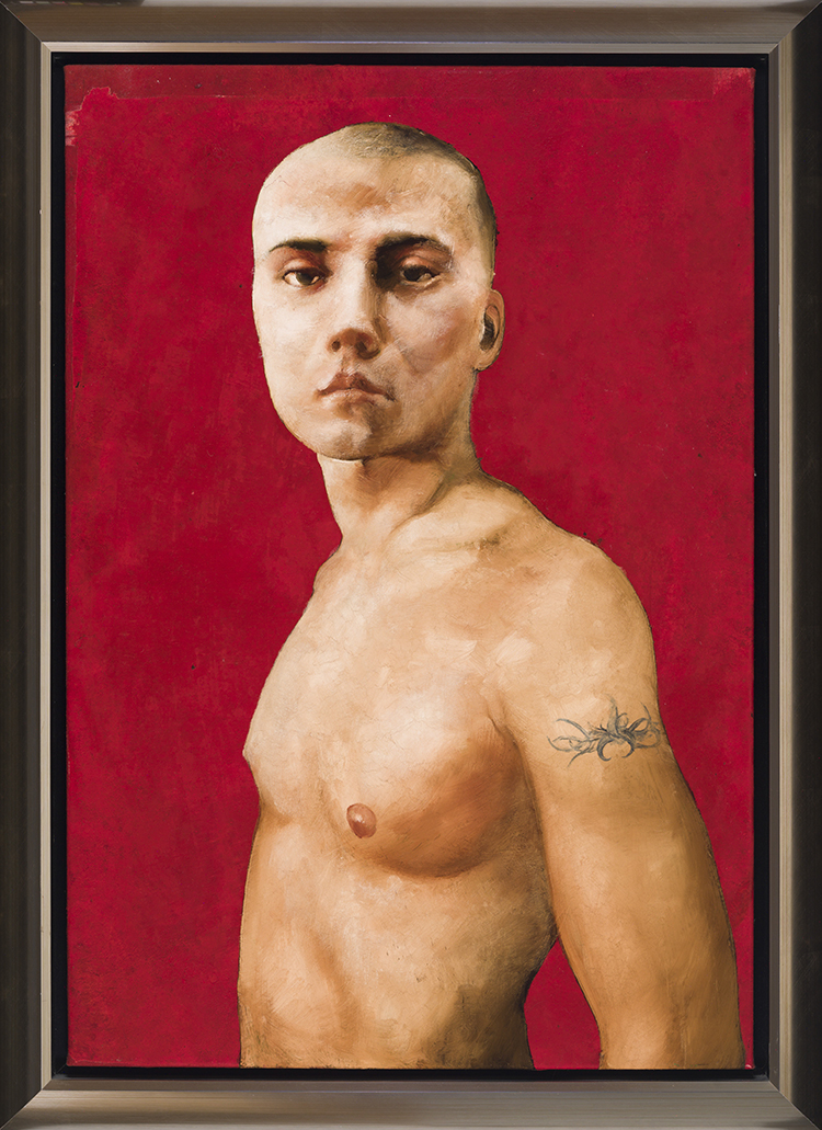Red Portrait par Attila Richard Lukacs