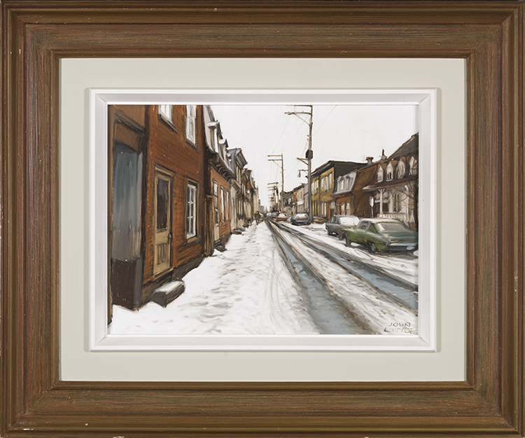 Rue Bagot, Québec by John Geoffrey Caruthers Little