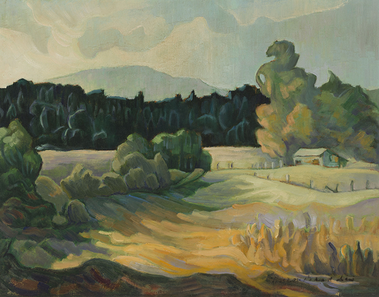 Late Afternoon, Saanich par Nell Mary Bradshaw
