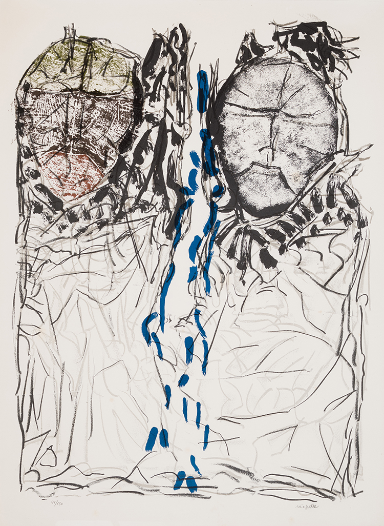 Affiche avant la lettre No. 142 Riopelle, Jean Paul