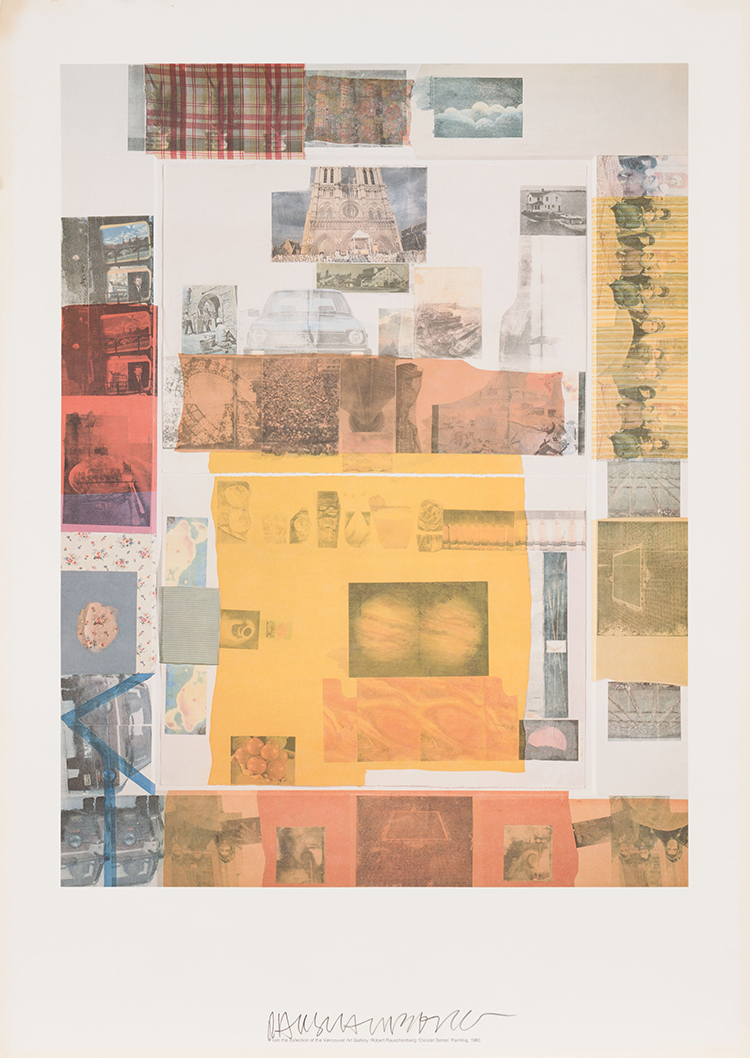 Rush #10 - The Cloister Series Rauschenberg, Robert