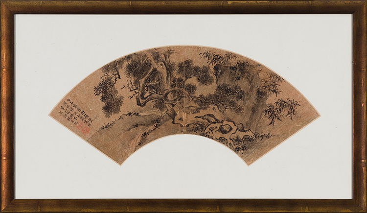 Deadwoods and Bamboo, Late Ming Dynasty par Wei Jujing