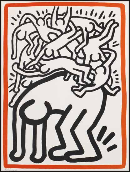 Fight AIDS Worldwide Haring, Keith