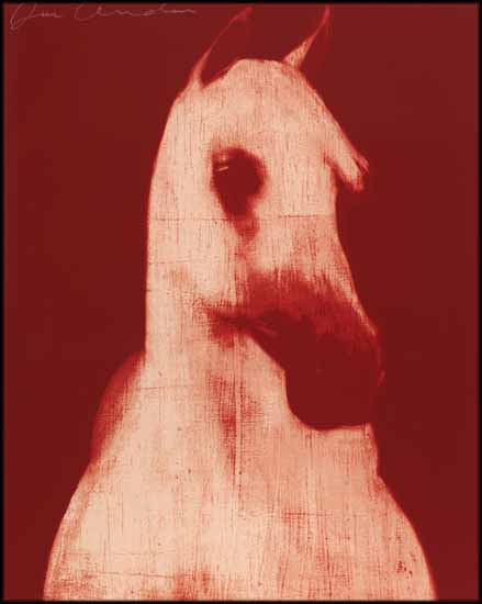 Red Horse Head par Joe Andoe