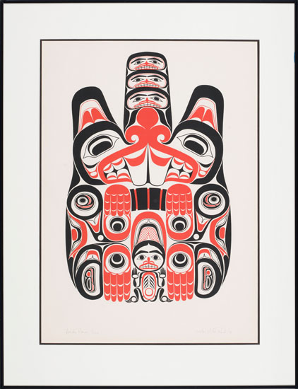 Haida Beaver Tsing by William Ronald (Bill) Reid