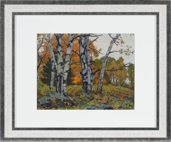 Birches and Maples par Herbert Sidney Palmer
