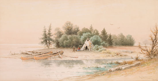 Pointe Pelée, Lake Erie par Frederick Arthur Verner