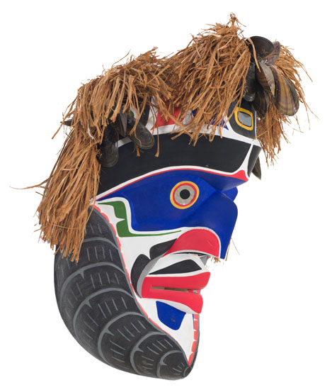 Mussel Spirit Mask by Russell Smith