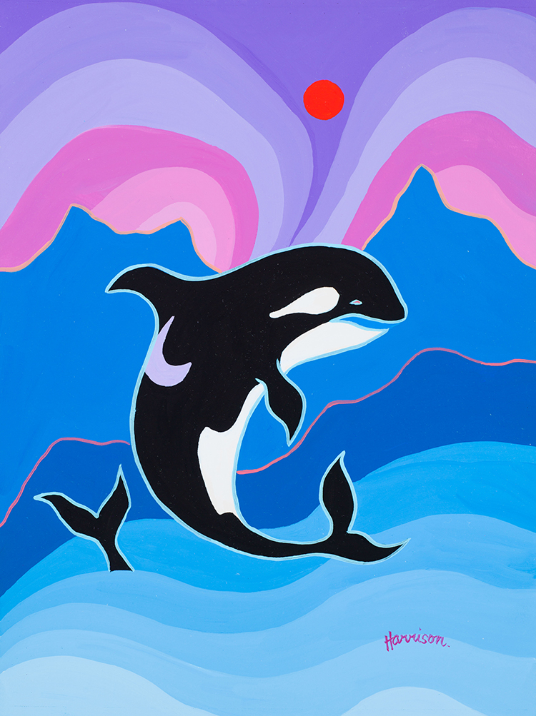 The Orca by Ted Harrison