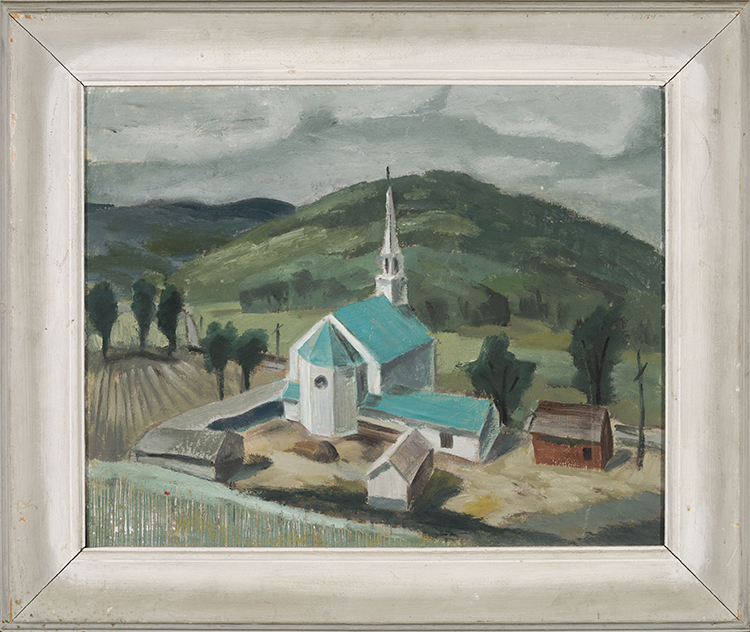 Rural Church by Bruno Joseph Bobak