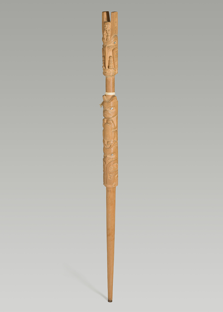 Tsimshian Talking Stick par Chief Alfred Joseph