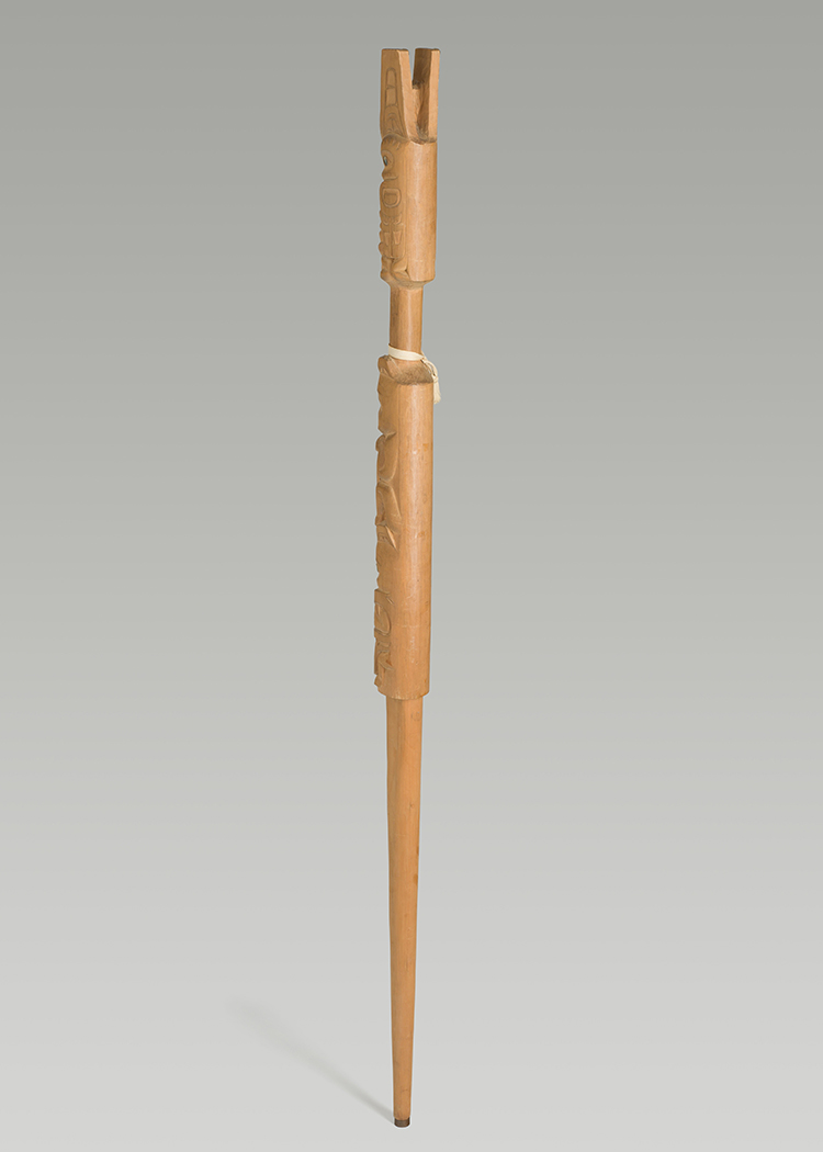 Tsimshian Talking Stick by Chief Alfred Joseph