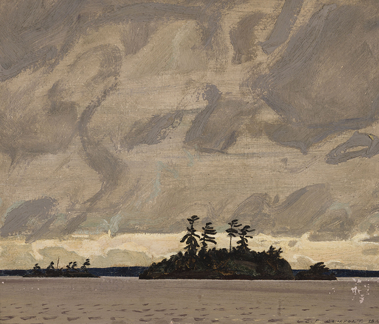 Islands, Bigstone Bay, Lake of the Woods par Charles Fraser Comfort