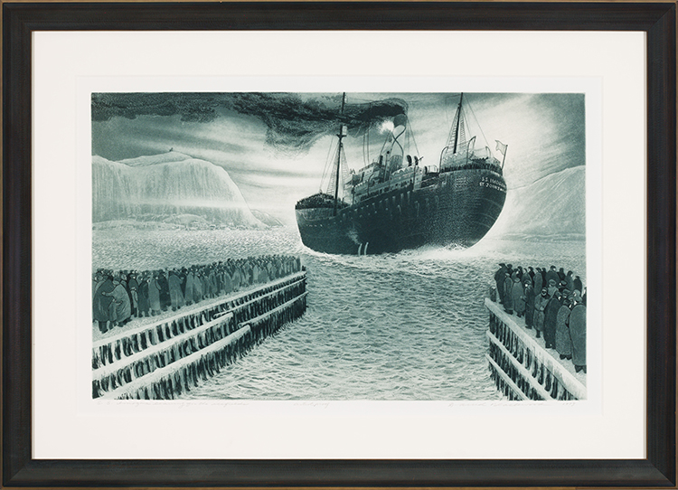 S.S. Imogene: Leaving for the Icefields par David Lloyd Blackwood