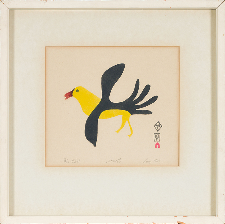 Bird by Lucy Qinnuayuak