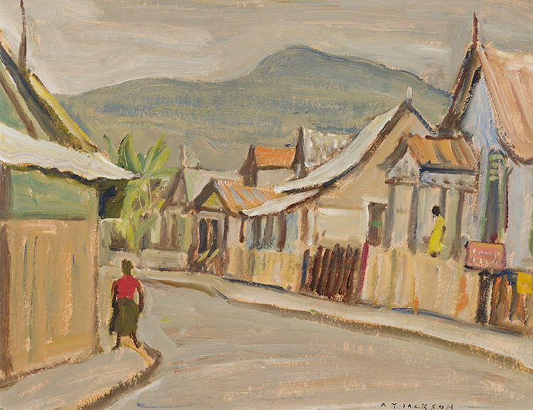 Street - Port of Spain par Alexander Young (A.Y.) Jackson