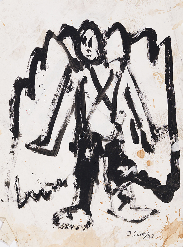 Standing Figure / Figure (verso) by John Scott