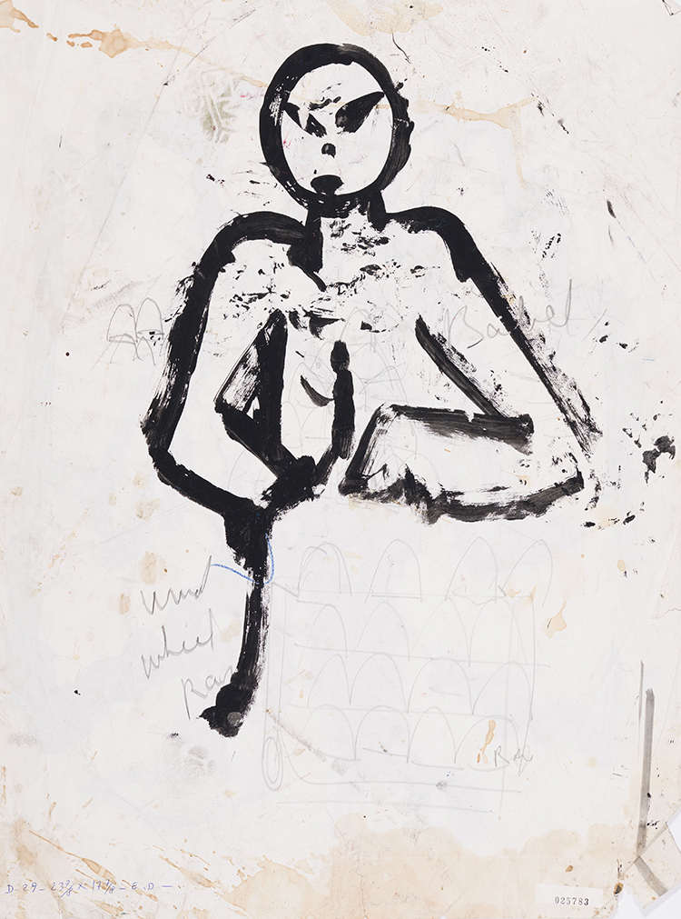 Standing Figure / Figure (verso) by John Scott