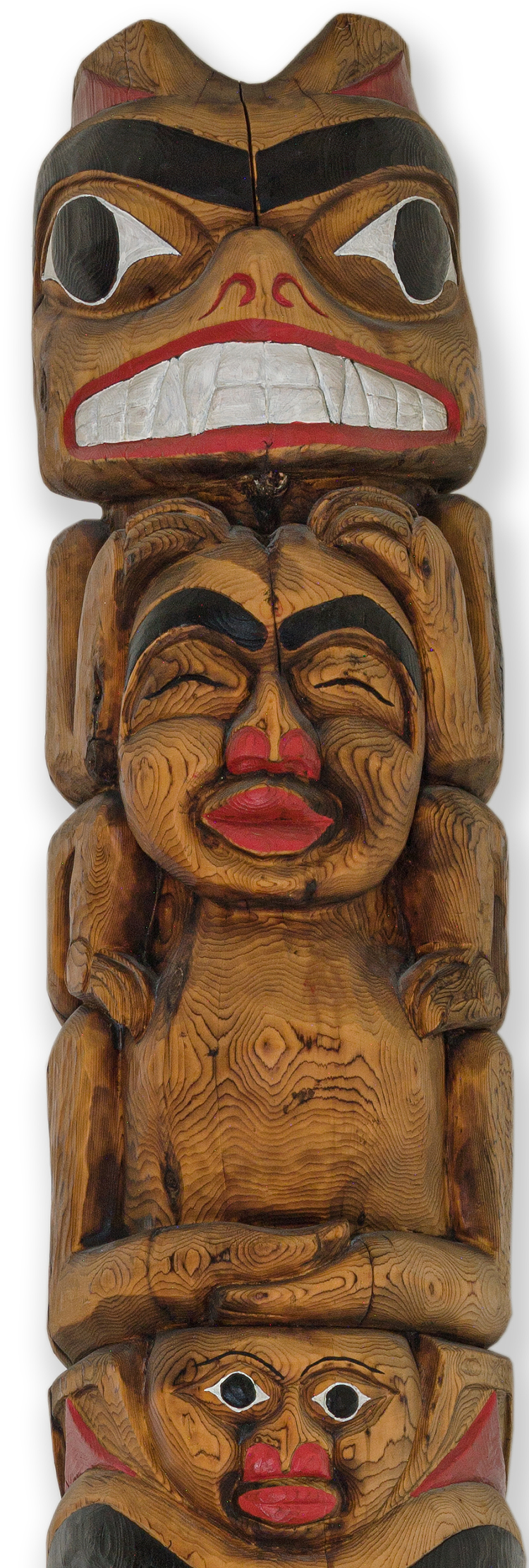 Pacific Northwest Coast Style Totem by Bill Bouchard
