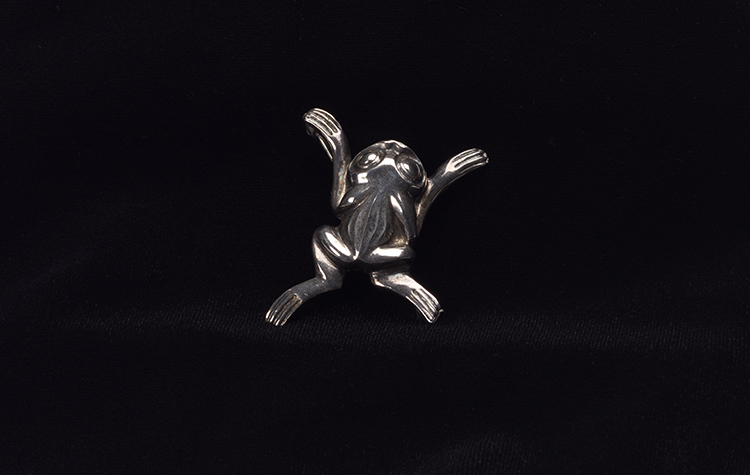 Frog Pin by William Ronald (Bill) Reid