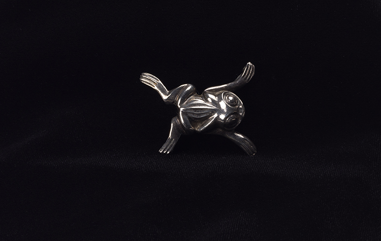 Frog Pin by William Ronald (Bill) Reid