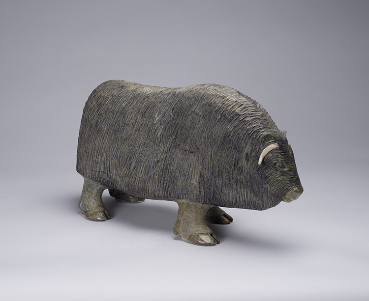 Musk Ox by Paulassie Pootoogook