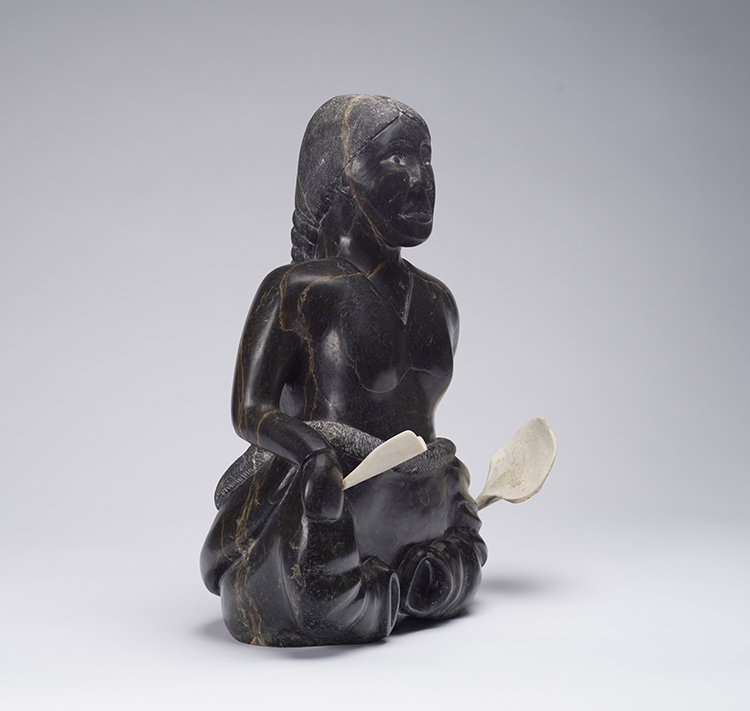 Seated Woman by Unidentified Cape Dorset