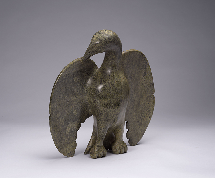 Bird with Outstretched Wings by Unidentified Cape Dorset