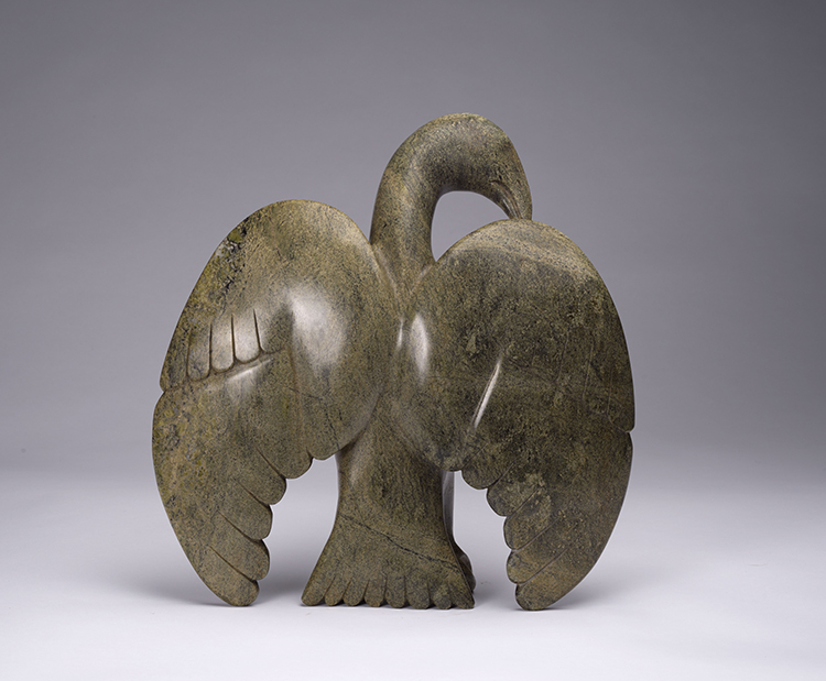 Bird with Outstretched Wings by Unidentified Cape Dorset