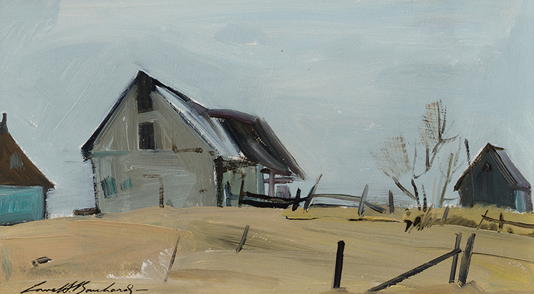 Old Barn, Côte double, Saint-Placide, P.Q. par Lorne Holland Bouchard