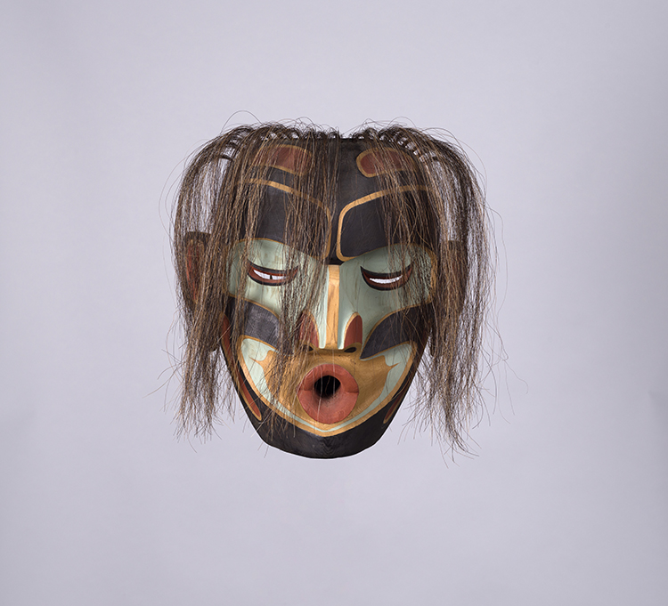 Wild Woman Mask by Val Stickings