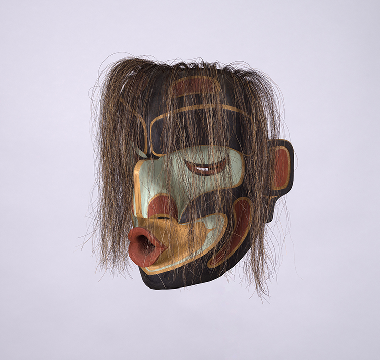 Wild Woman Mask by Val Stickings