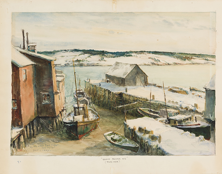 Grand Passage, N.S. (Digby Neck) par Jack Lorimer Gray