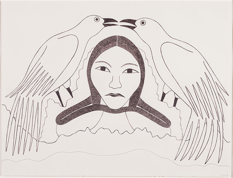 Composition by Kenojuak Ashevak