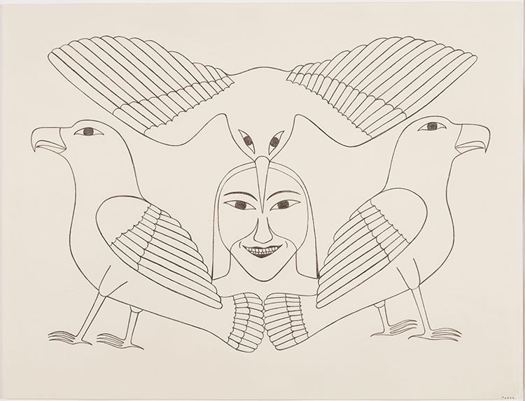 Composition by Kenojuak Ashevak