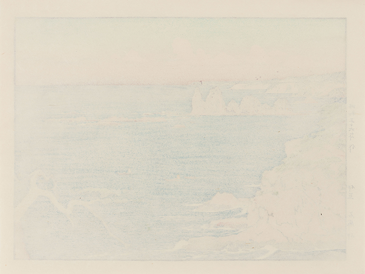 Irozaki, Morning by Toshi Yoshida