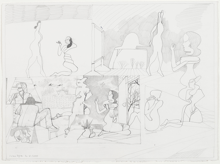 Study for City Set (1 of 2) by Ivan Kenneth Eyre