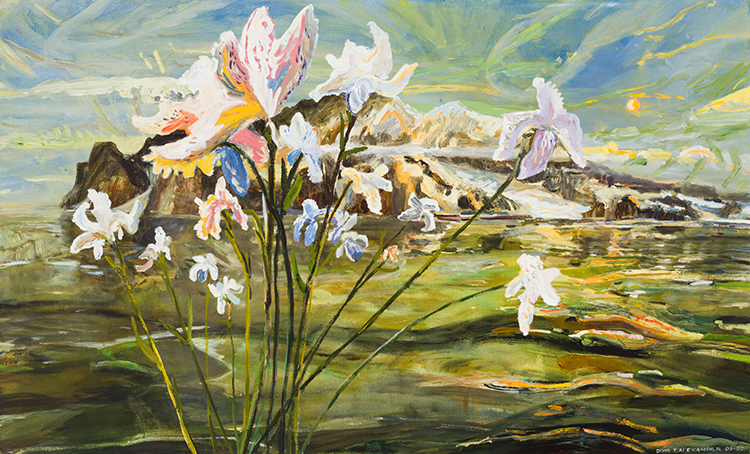 Improbable Flowers for Greenland by David Alexander