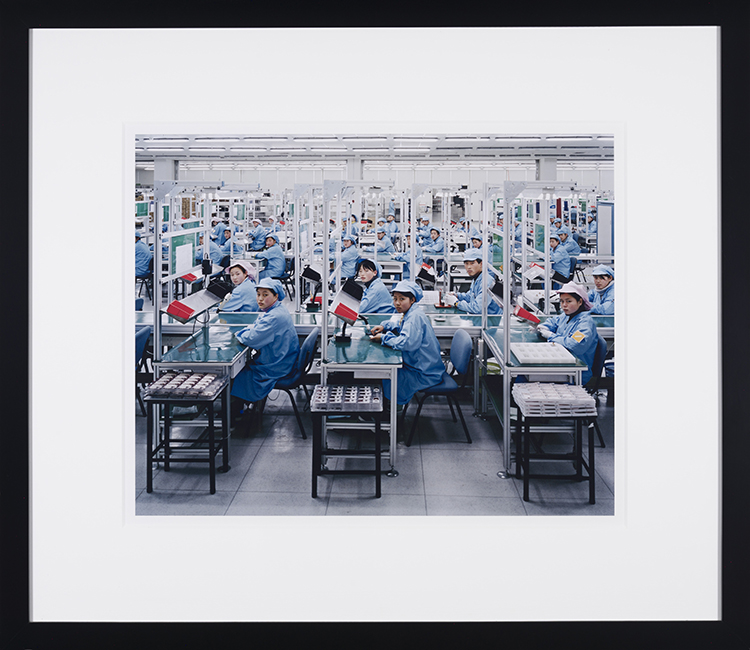 Manufacturing #15, Bird Mobile, Ningbo, Zhejiang Province, China 2005 by Edward Burtynsky