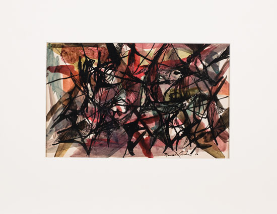 Sans titre (from the Combustions originelles series) by Marcel Barbeau