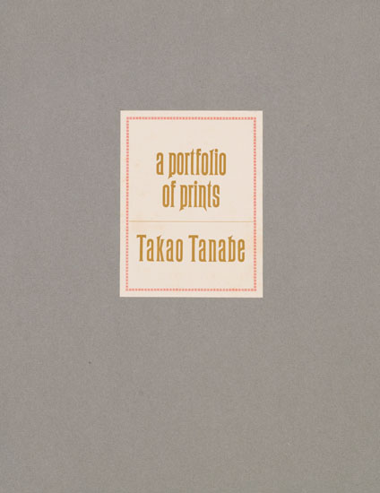 A Portfolio of Prints par Takao Tanabe