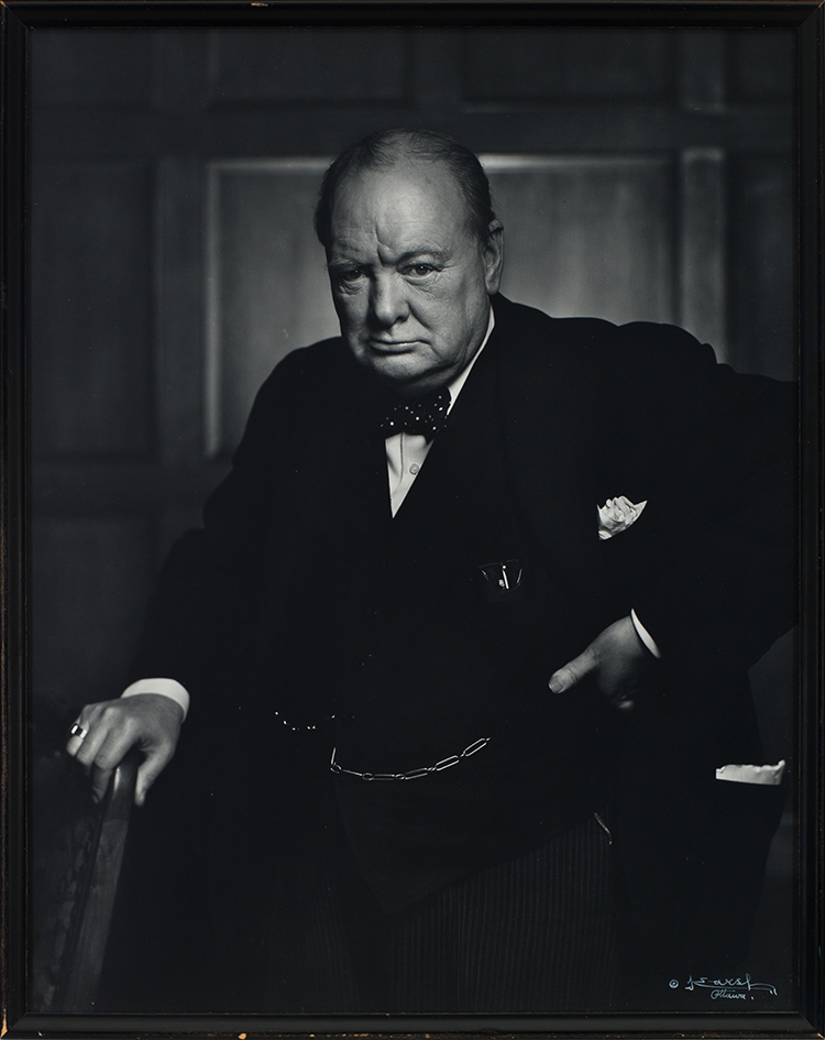 Winston Churchill by Yousuf Karsh