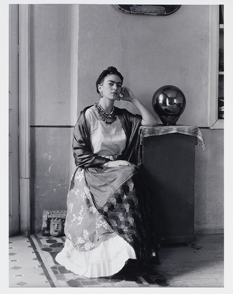 Frida Kahlo con Globo by Manuel Alvarez Bravo